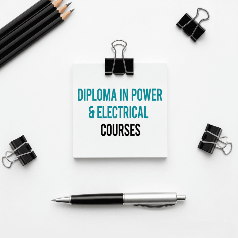 DIPLOMA IN POWER & ELECTRICAL ENGINEERING