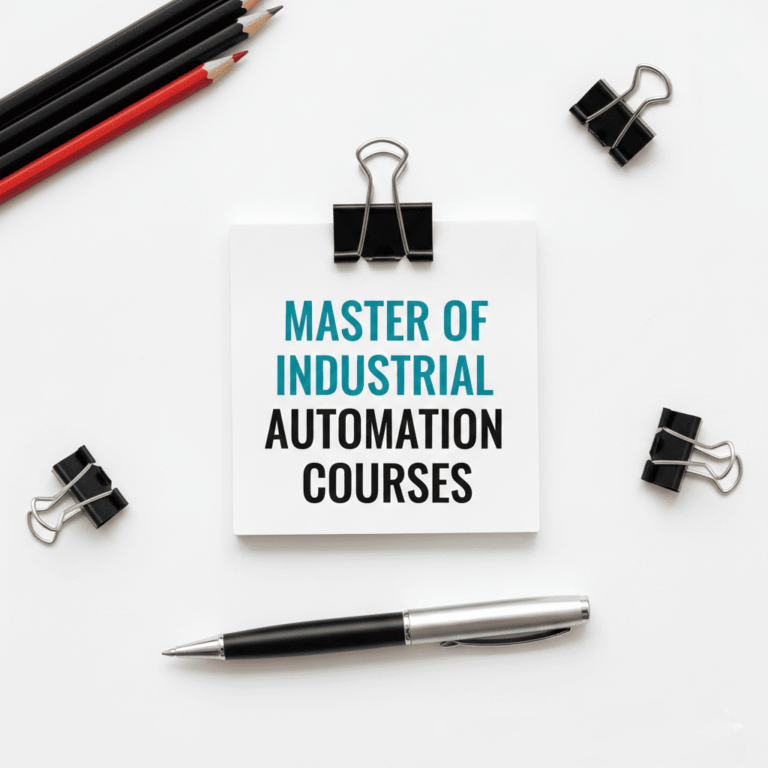 MASTER OF INDUSTRIAL AUTOMATION