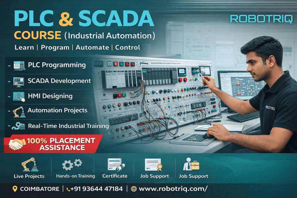 plc scada training in coimbatore | Robotriq