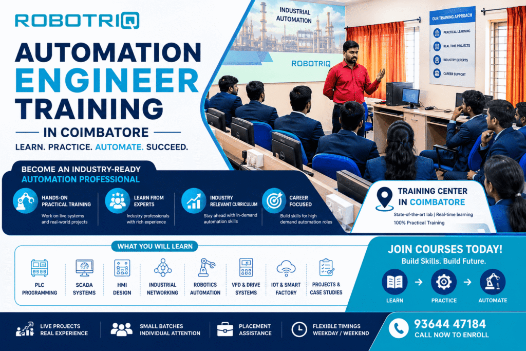 Automation Engineer Training in Coimbatore