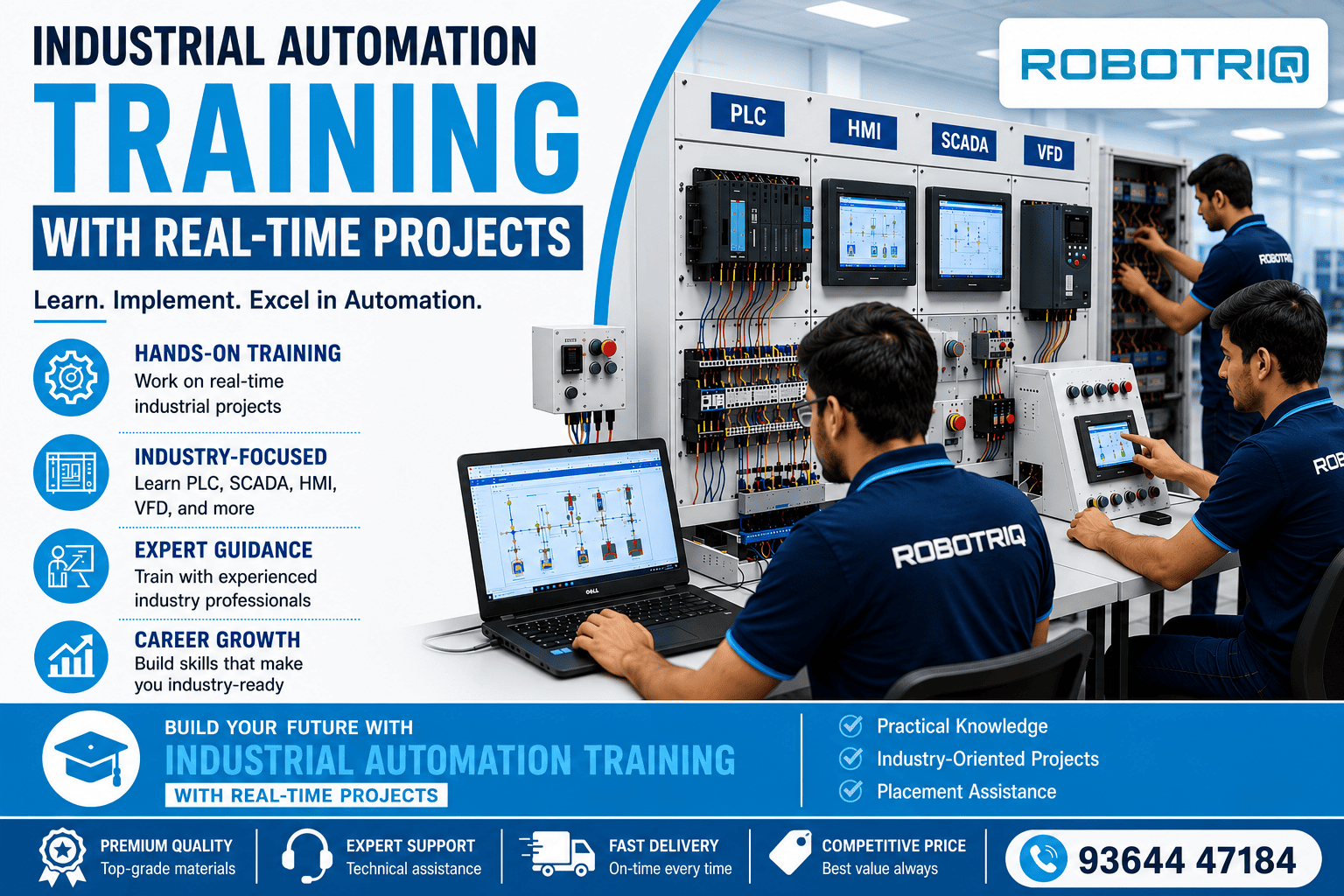 Industrial Automation Training with Real-Time Projects