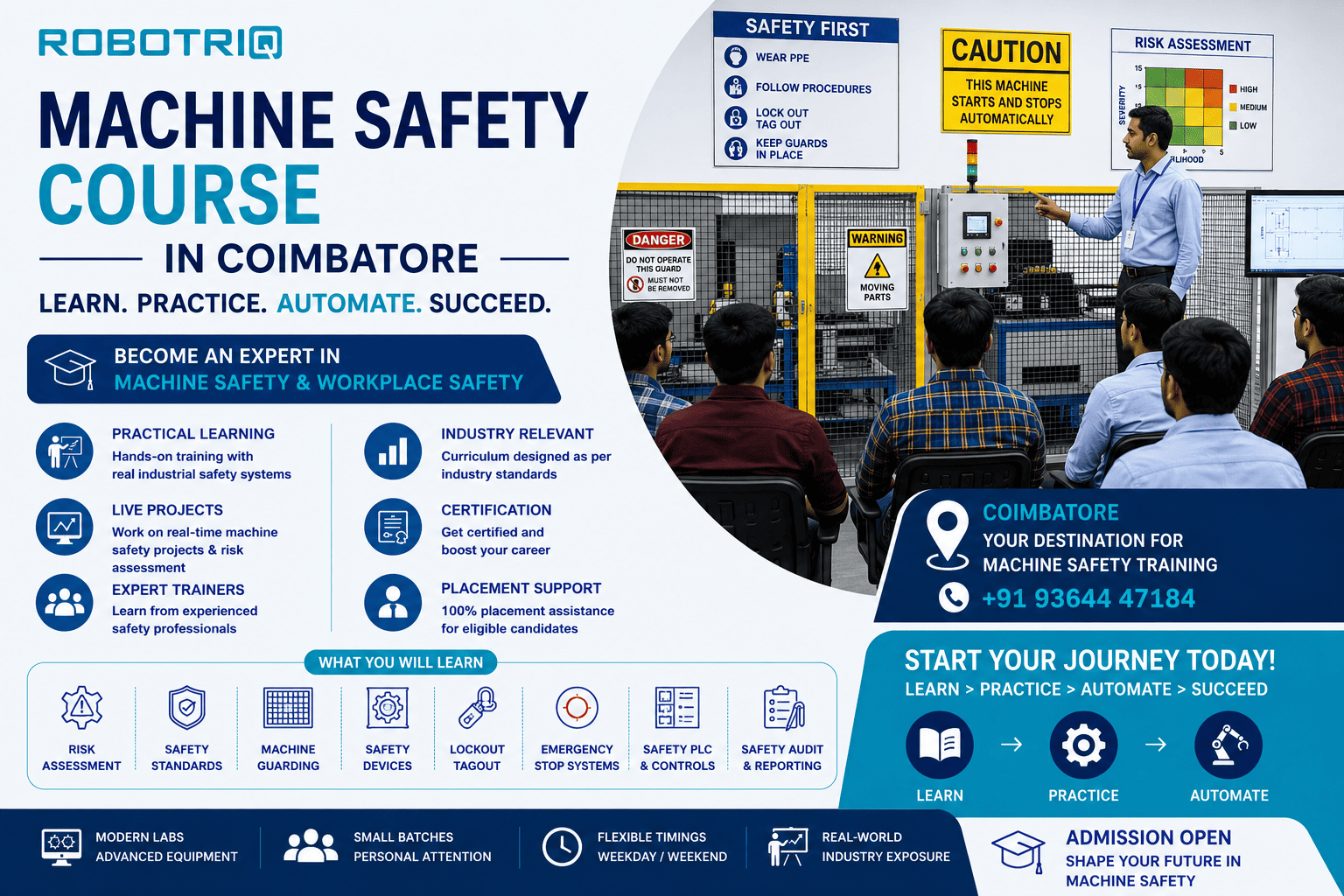 Machine Safety Course in Coimbatore | Robotriq