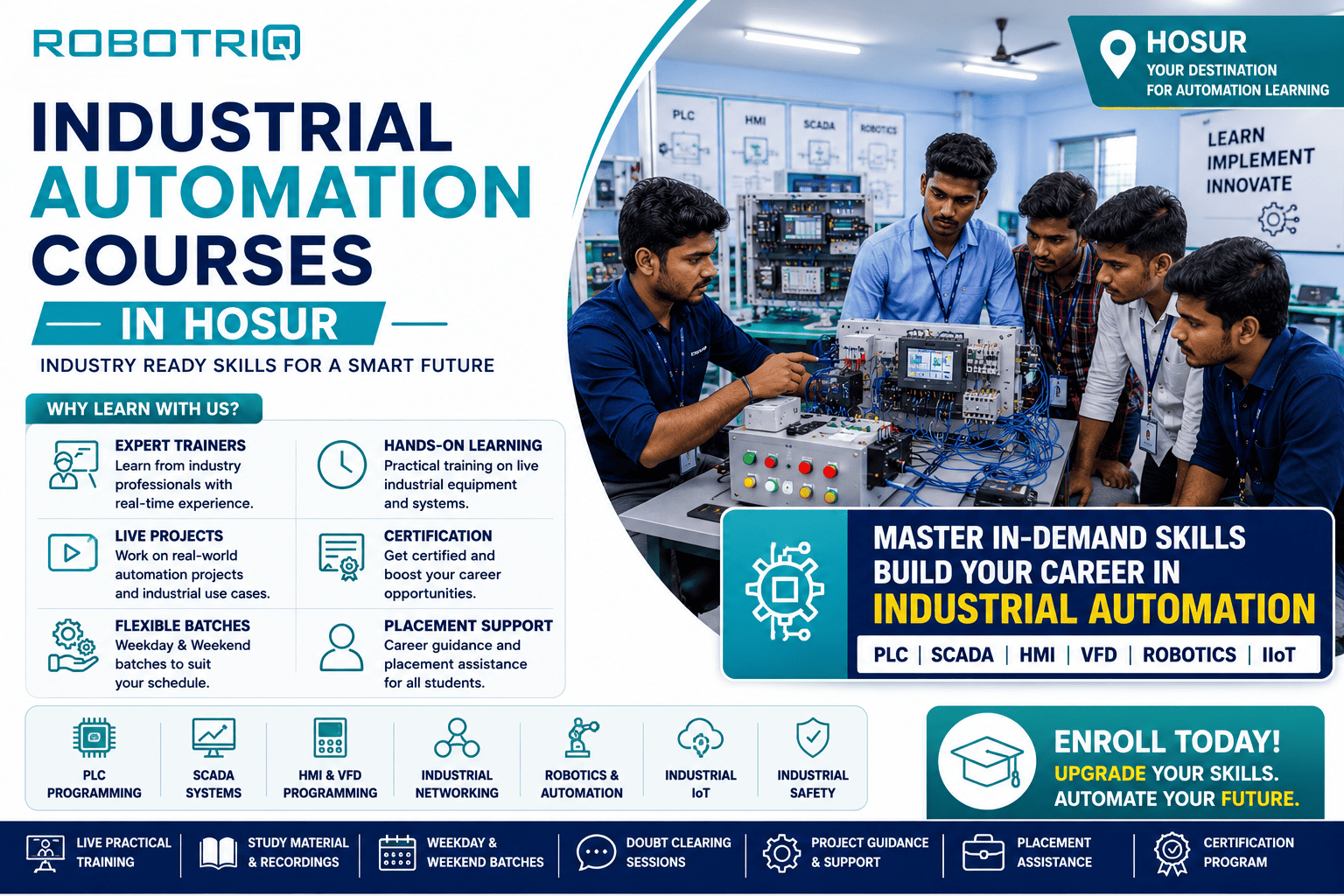 Industrial Automation Courses in Hosur