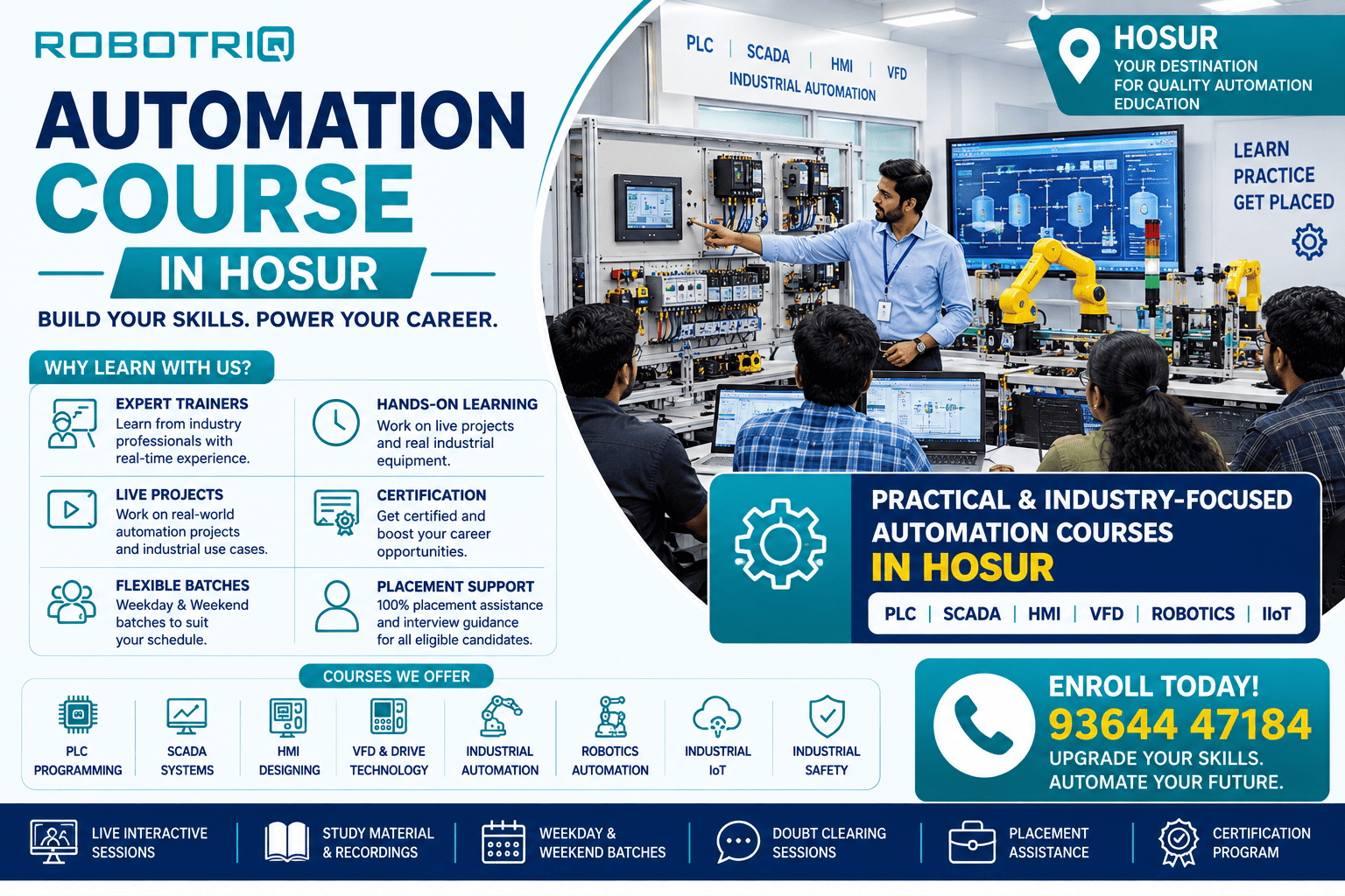 Automation Course in Hosur | Robotriq