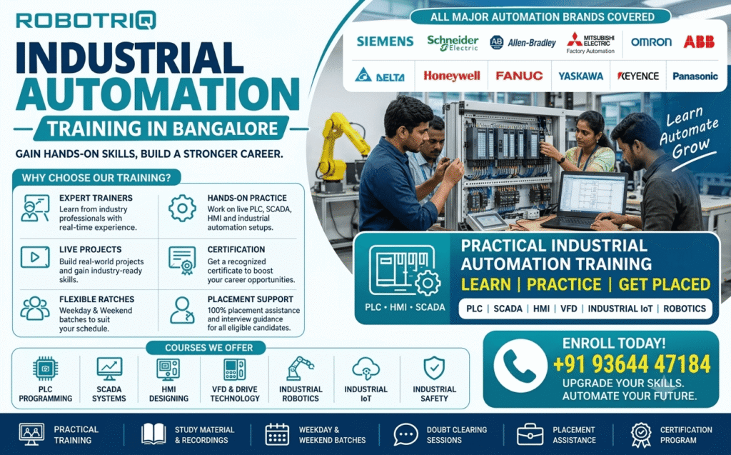 Industrial Automation Training in Bangalore