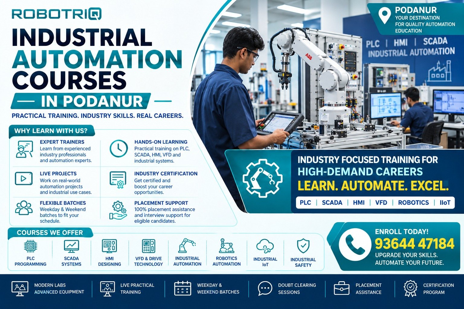 Industrial Automation Courses in Podanur