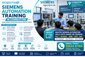 Siemens automation training in Coimbatore